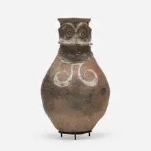 Iatmul, Damarau vessel, painted earthenware