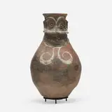 Iatmul, Damarau vessel, painted earthenware