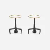 Donald Deskey, Andirons, pair