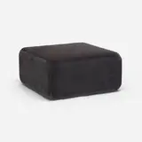 Edward Wormley, Rolling ottoman, model 6616, c. 1965, upholstery, plastic