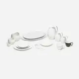 Raymond Loewy, Dinnerware service, c. 1954, porcelain