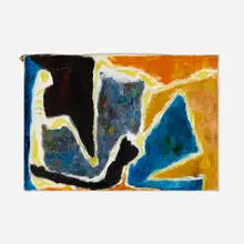 Untitled by Vivian de Pinna, oil on canvas, sold Mar 2022