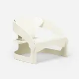 Joe Colombo, 4801 lounge chair, 1964, lacquered and bent plywood