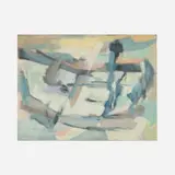 Frank Greco, Spatial Dimensions, 1970, oil on canvas