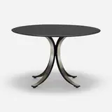 Osvaldo Borsani and Eugenio Gerli, T69 table, 1963, lacquered wood, stainless steel