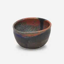 Tea bowl by Toshiko Takaezu, glazed porcelain, sold Mar 2022