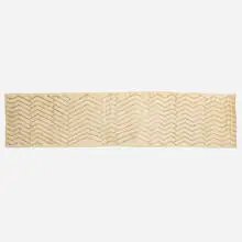 Medium pile runner by Moroccan, hand-knotted wool, sold Mar 2022