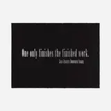 Joseph Kosuth, Titled Quotation (For L.C.) (from the Leo Castelli 90th Birthday portfolio), 1997, screenprint with hot stamping on Coventry Rag Vellum paper