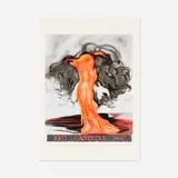 James Rosenquist, The Flame Still Dances on Leo's Book (from the Leo Castelli 90th Birthday portfolio)