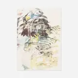 Robert Rauschenberg, Caucus (from the Leo Castelli 90th Birthday portfolio), 1997, offset lithograph on Arches