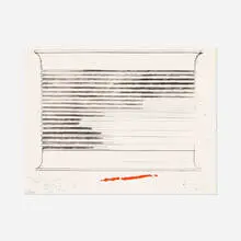 Untitled (from The New York Collection for Stockholm portfolio) by Donald Judd, 1973, lithograph and screenprint in colors, sold Mar 2022