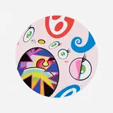 We Are the Jocular Clan by Takashi Murakami, 2018, offset lithograph in colors, sold Mar 2022