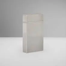 Hermès, Flask, c. 1955, sterling silver