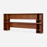 Frank Lloyd Wright, Gallery decks, pair, c. 1955, mahogany