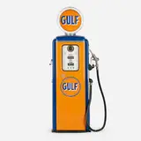 Tokheim, Gulf gas pump, model 39, c. 1955, enameled steel, aluminum, glass, plastic