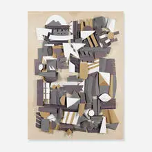 Irving Harper, Untitled, paper construction