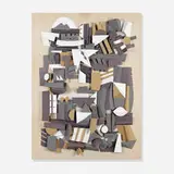 Untitled by Irving Harper, paper construction, sold Jan 2016