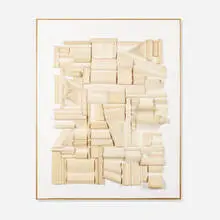 Untitled by Irving Harper, paper construction, sold Jan 2016