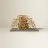Irving Harper, Untitled, toothpick construction