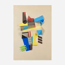 Irving Harper, Untitled, paper construction