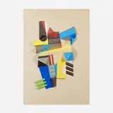 Untitled by Irving Harper, paper construction, sold Jan 2016