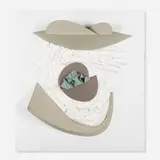 Untitled by Irving Harper, painted paper construction, sold Jan 2016