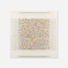 Irving Harper, Untitled, string, nails and paper construction