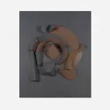 Untitled by Irving Harper, paper construction, sold Jan 2016