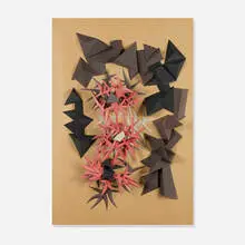 Untitled by Irving Harper, painted paper construction, sold Jan 2016