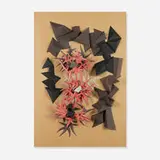 Untitled by Irving Harper, painted paper construction, sold Jan 2016