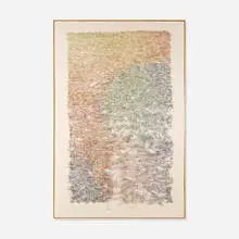 Irving Harper, Untitled, coated wire, board