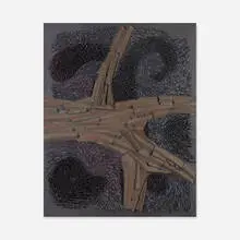 Irving Harper, Untitled, painted paper construction