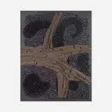 Untitled by Irving Harper, painted paper construction, sold Jan 2016