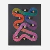 Untitled by Irving Harper, painted paper construction, sold Jan 2016