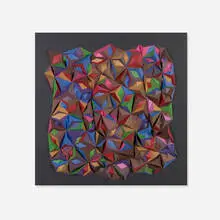 Irving Harper, Untitled, paper construction