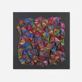 Untitled by Irving Harper, paper construction, sold Jan 2016