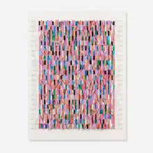 Irving Harper, Untitled, string, nail and paper construction