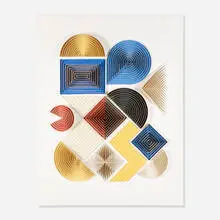 Irving Harper, Untitled, paper construction