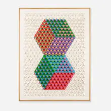 Irving Harper, Untitled, paper construction