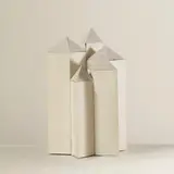 Untitled (Architectural Model) by Irving Harper, paper construction, sold Jan 2016
