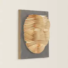 Irving Harper, Untitled (Mask), paper construction