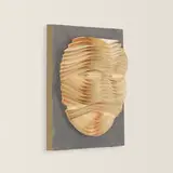 Untitled (Mask) by Irving Harper, paper construction, sold Jan 2016