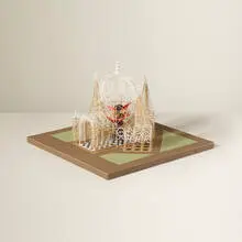 Irving Harper, Untitled (Pavilion), paper construction with found objects