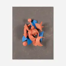 Irving Harper, Untitled, paper construction