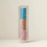 Irving Harper, Untitled, monofilament thread and paper construction suspended in acrylic box