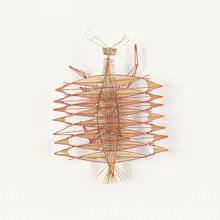 Irving Harper, Untitled (Insect), toothpick and tissue paper construction with found objects