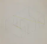 Fred Sandback, Untitled, 1943, 1943-2003) UNTITLED Lithograph