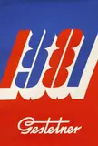 Abram Games, Abram Games (1914-1996) 1981 GESTETNER POSTERS Two 75 x 51cm