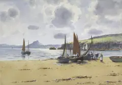 Warren Williams, Untitled, watercolour 27 x 39cm (2)