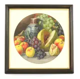 Giovanni Barbaro, Untitled, watercolour Circular